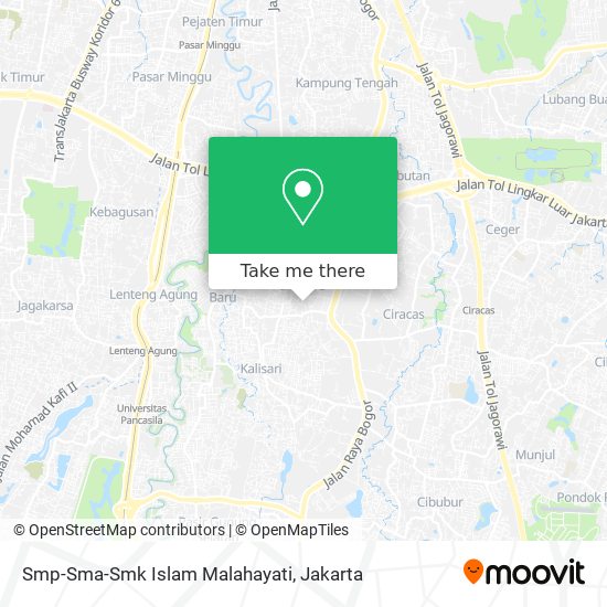 Smp-Sma-Smk Islam Malahayati map
