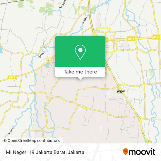 MI Negeri 19 Jakarta Barat map