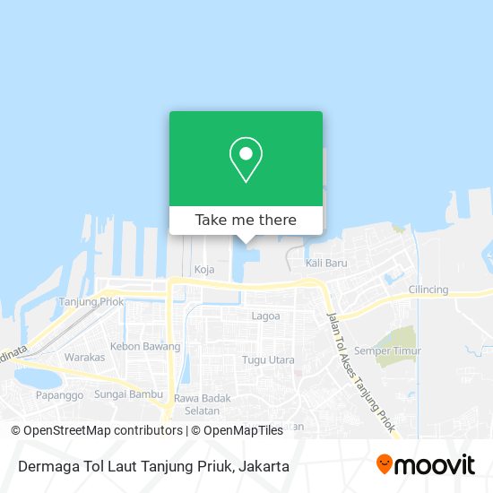 Dermaga Tol Laut Tanjung Priuk map