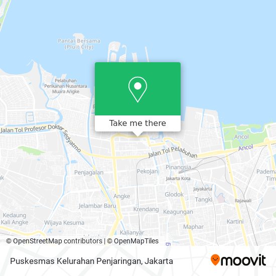 Puskesmas Kelurahan Penjaringan map