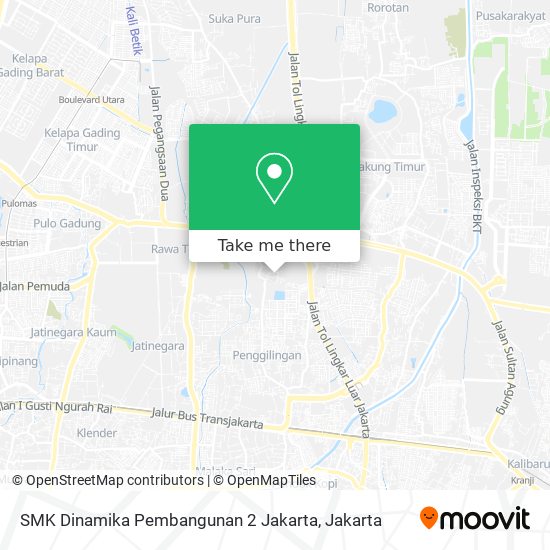 SMK Dinamika Pembangunan 2 Jakarta map