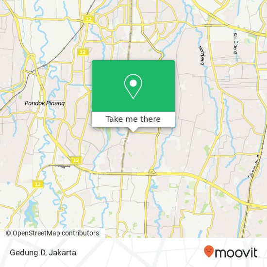 Gedung D map