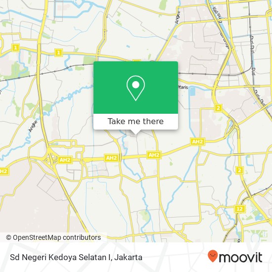 Sd Negeri Kedoya Selatan I map