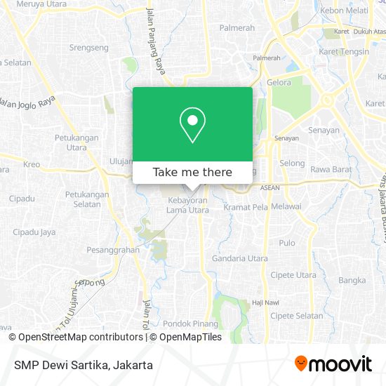 SMP Dewi Sartika map