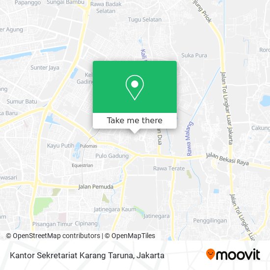 Kantor Sekretariat Karang Taruna map