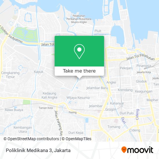 Poliklinik Medikana 3 map