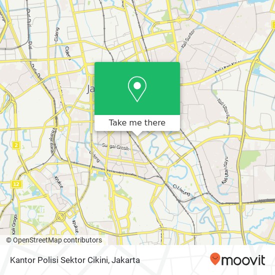 Kantor Polisi Sektor Cikini map