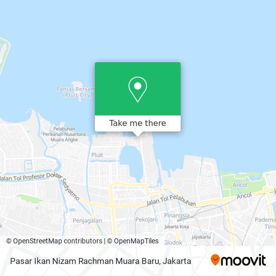 Pasar Ikan Nizam Rachman Muara Baru map