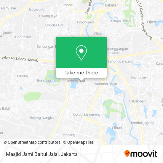 Masjid Jami Baitul Jalal map