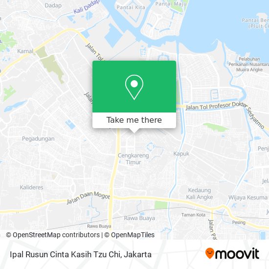 Ipal Rusun Cinta Kasih Tzu Chi map