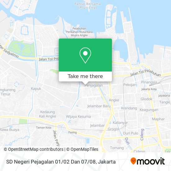 SD Negeri Pejagalan 01 / 02 Dan 07 / 08 map