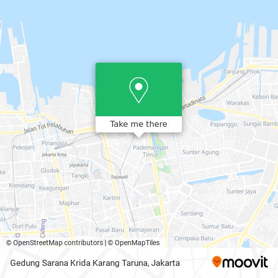 Gedung Sarana Krida Karang Taruna map