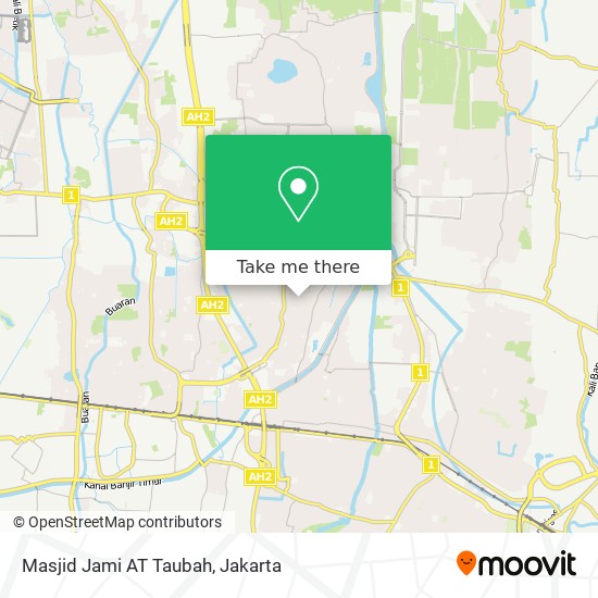 Masjid Jami AT Taubah map