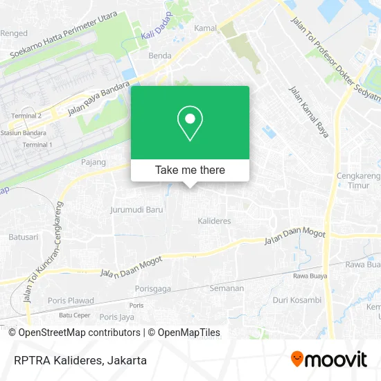 RPTRA Kalideres map