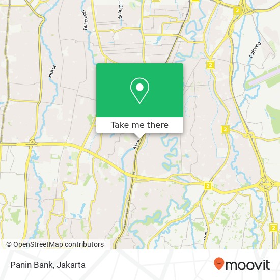 Panin Bank map