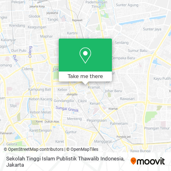 Sekolah Tinggi Islam Publistik Thawalib Indonesia map