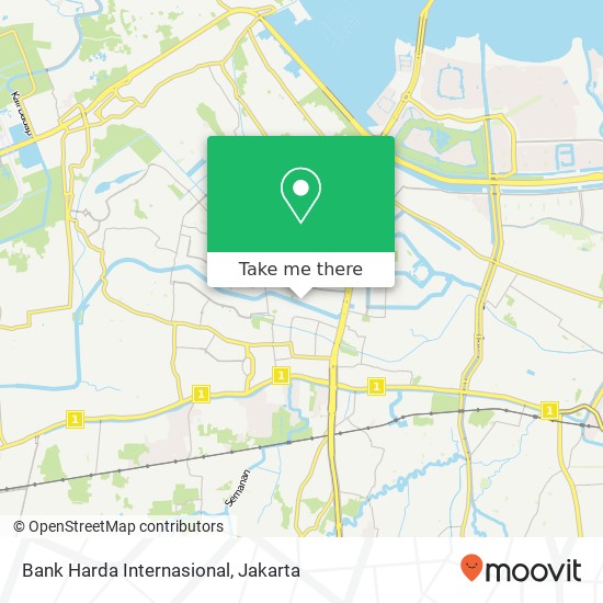 Bank Harda Internasional map