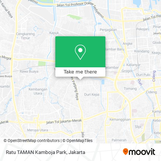 Ratu TAMAN Kamboja Park map