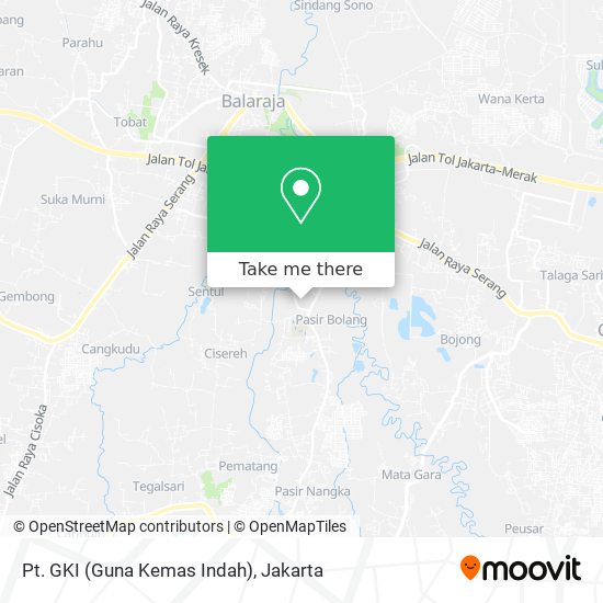 Pt. GKI (Guna Kemas Indah) map