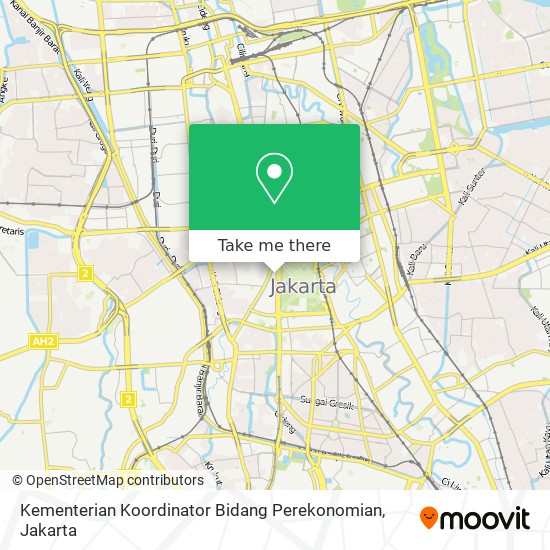 Kementerian Koordinator Bidang Perekonomian map