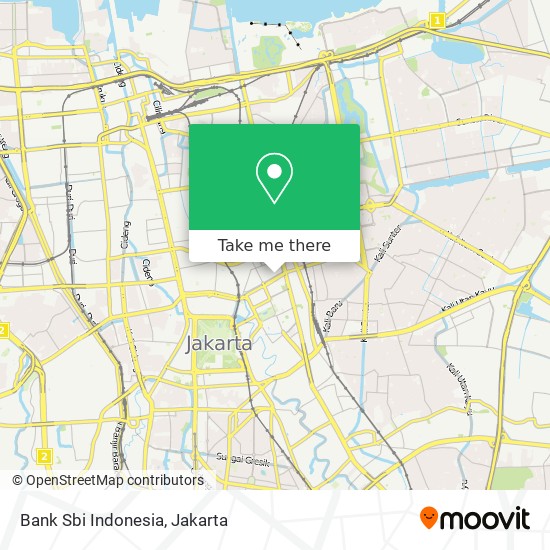 Bank Sbi Indonesia map