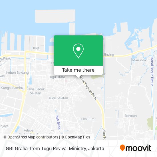 GBI Graha Trem Tugu Revival Ministry map