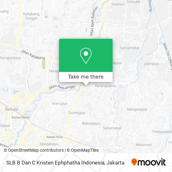 SLB B Dan C Kristen Ephphatha Indonesia map