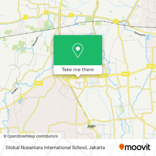 Global Nusantara International School map