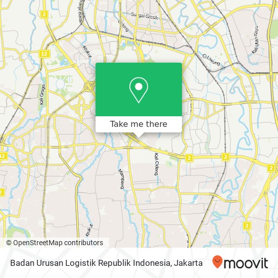 Badan Urusan Logistik Republik Indonesia map