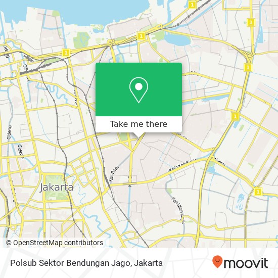 Polsub Sektor Bendungan Jago map