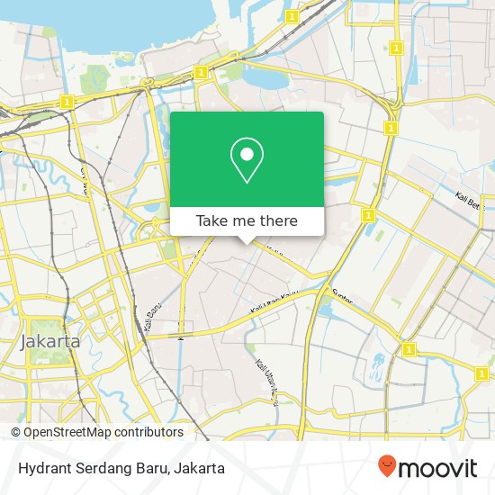 Hydrant Serdang Baru map