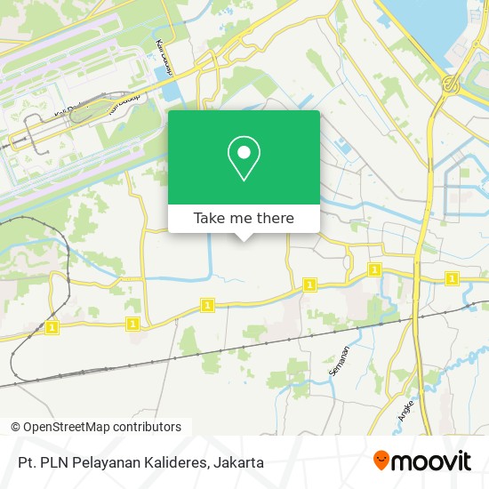 Pt. PLN Pelayanan Kalideres map