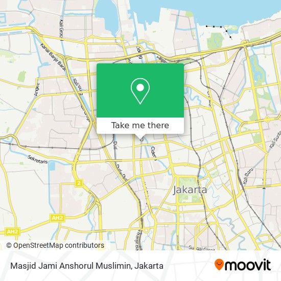 Masjid Jami Anshorul Muslimin map