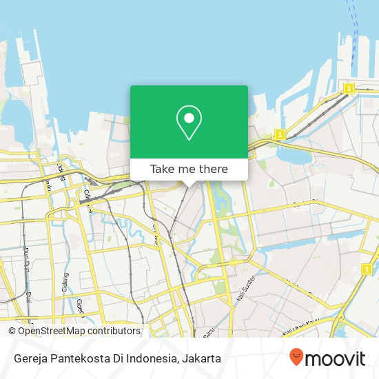 Gereja Pantekosta Di Indonesia map