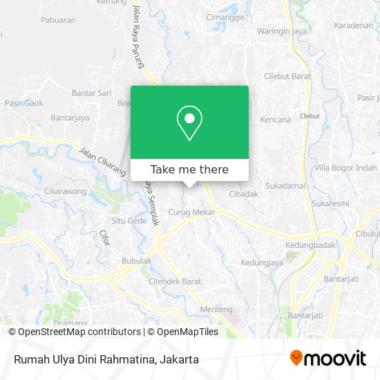 Rumah Ulya Dini Rahmatina map