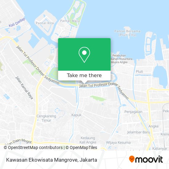 Kawasan Ekowisata Mangrove map