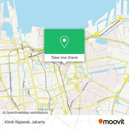 Klinik Rajawali map