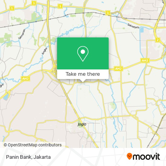 Panin Bank map