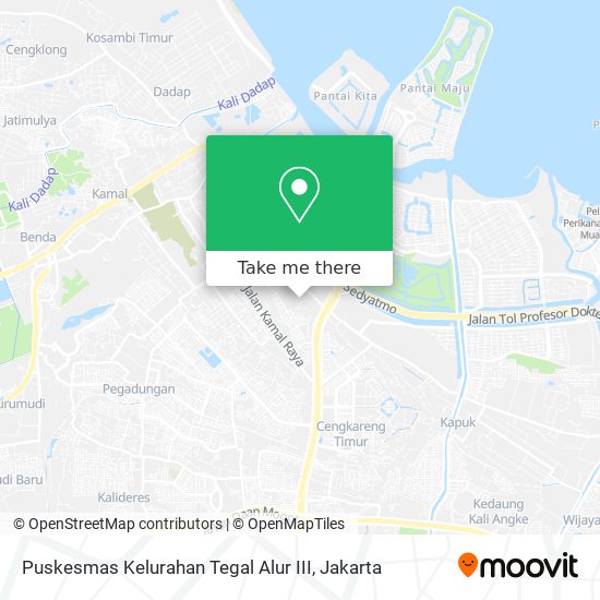 Puskesmas Kelurahan Tegal Alur III map