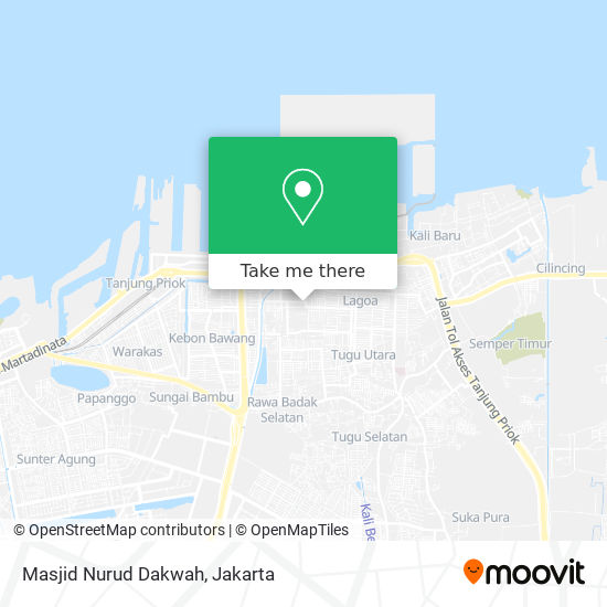 Masjid Nurud Dakwah map