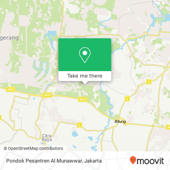 Pondok Pesantren Al Munawwar map