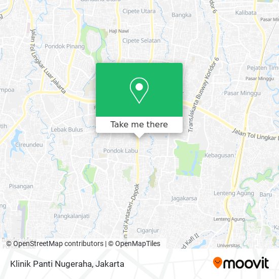 Klinik Panti Nugeraha map