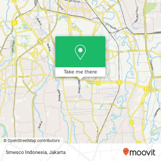 Smesco Indonesia map