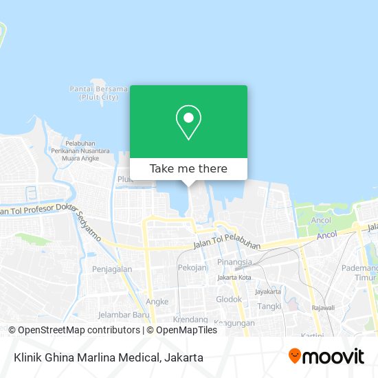 Klinik Ghina Marlina Medical map