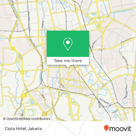 Cipta Hotel map