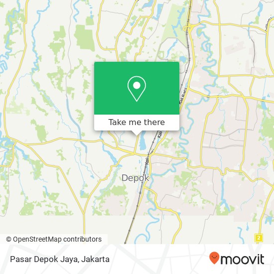 Pasar Depok Jaya map