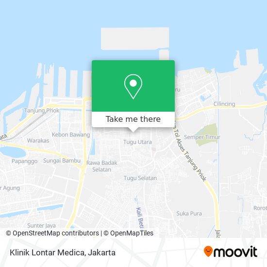 Klinik Lontar Medica map