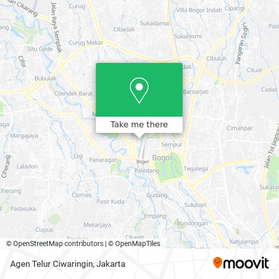 Agen Telur Ciwaringin map