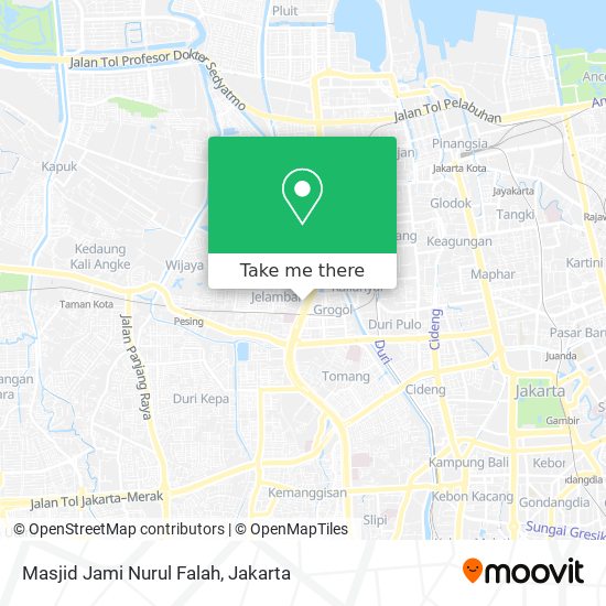 Masjid Jami Nurul Falah map