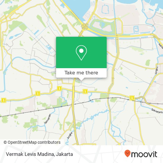 Vermak Levis Madina map